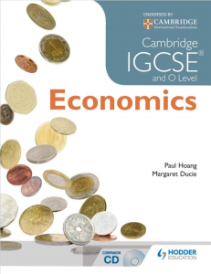 IG人文与社会科学教材下载《Cambridge IGCSE and O Level Economics》