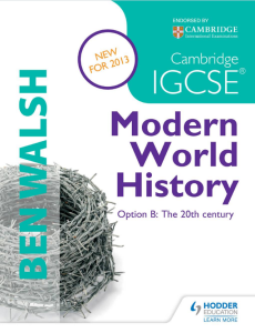 IG人文与社会科学教材下载《Cambridge IGCSE Modern World History》