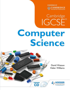 IG计算机科学教材下载《Cambridge IGCSE Computer Science》