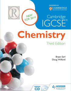 IG化学教材下载《Cambridge IGCSE Chemistry (5th Edition)》