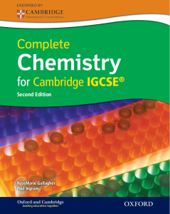 IG化学教材下载《Complete Chemistry for Cambridge IGCSE》