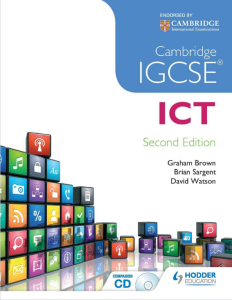 IG计算机科学教材下载《Information and Communication Technology (Second Edition)》