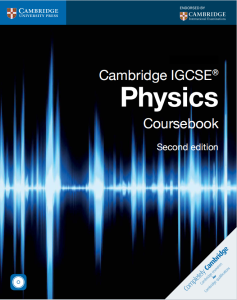 IG物理教材下载《Cambridge IGCSE® Physics Coursebook (Second Edition)》