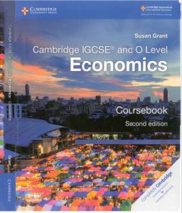 IGCSE经济学教材下载《Cambridge IGCSE® and O Level Economics Coursebook Second Edition》