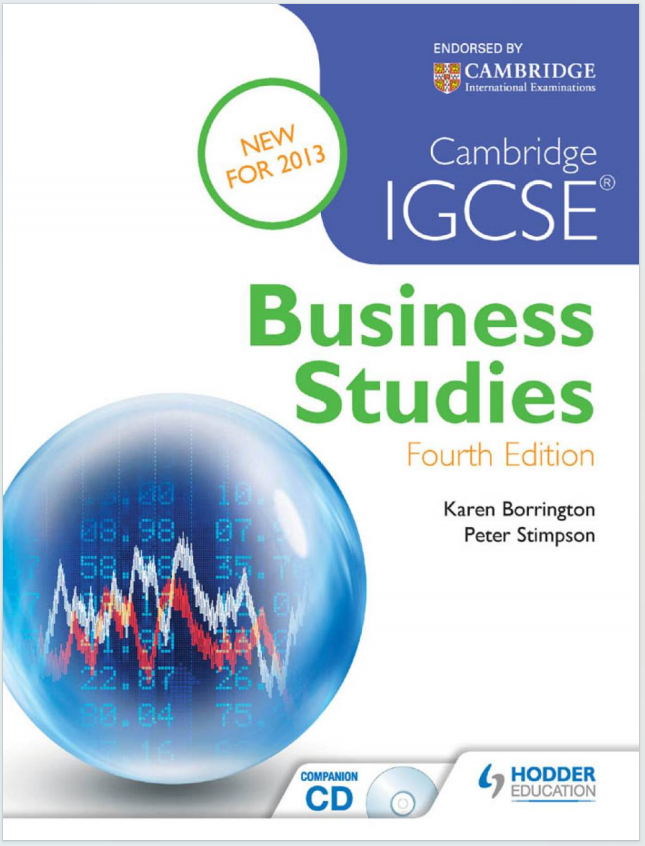 IGCSE商科教材下载《Cambridge IGCSE Business Studies》