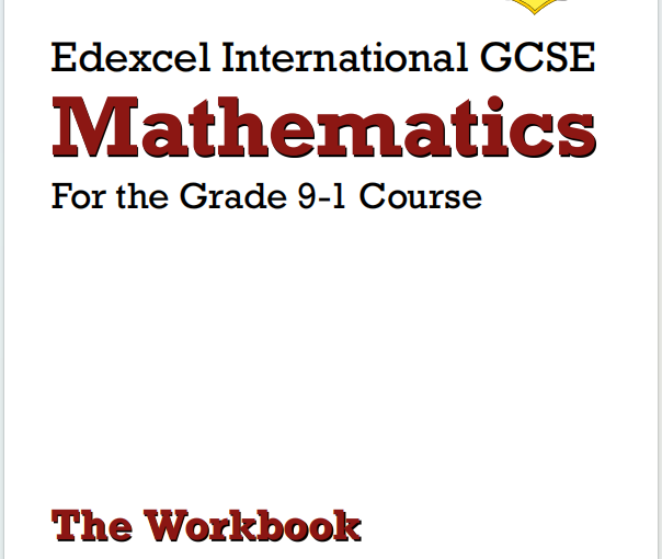 IGCSE数学教材下载《Edexcel International GCSE Mathematics: For the Grade 9-1 Course - The Workbook》