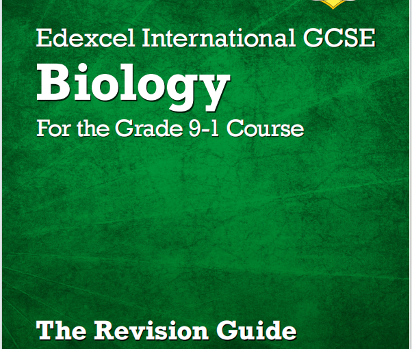 IGCSE生物教材下载《Edexcel International GCSE Biology: For the Grade 9-1 Course - The Revision Guide》