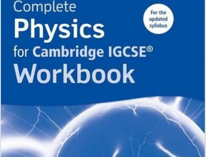 IGCSE物理教材下载《Complete Physics for Cambridge IGCSE® Workbook》