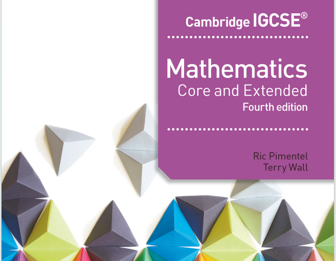 IGCSE数学教材下载《Cambridge IGCSE Mathematics: Core and Extended Fourth Edition》