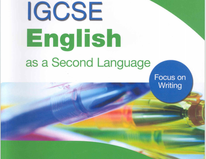 IGCSE英语作为第二语言教材下载《IGCSE English as a Second Language: Focus on Writing》