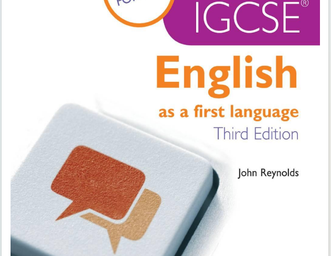 IGCSE英语作为第一语言教材下载《Cambridge IGCSE English as a First Language, Third Edition》