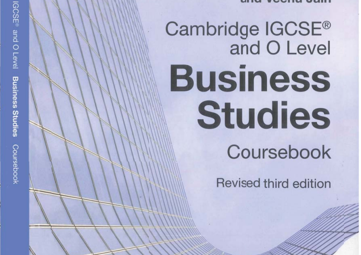 IGCSE商业研究教材下载《Cambridge IGCSE and O Level Business Studies Coursebook》