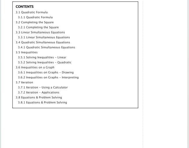 GCSE数学复习笔记下载《GCSE Maths AQA:Solving Equations & lnequalities》