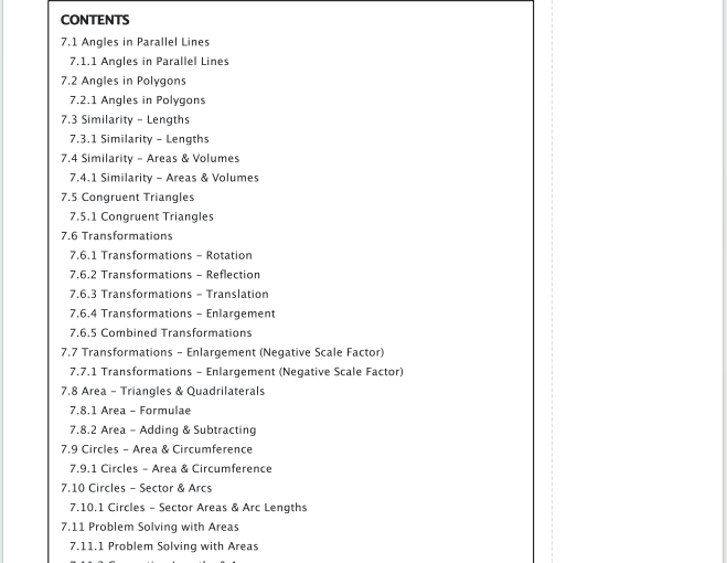 GCSE数学复习笔记下载《GCSE Maths AQA:Geometry & Measures》