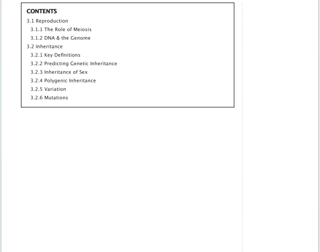 GCSE生物复习笔记下载《GCSE Biology Edexcel:Genetics》
