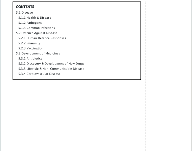 GCSE生物复习笔记下载《GCSE Biology Edexcel:Health, Disease & the Development of Medicines》