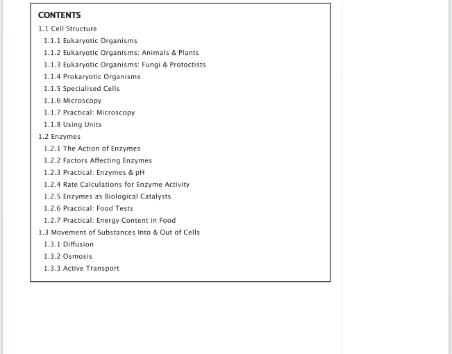GCSE生物复习笔记下载《GCSE Biology Edexcel:Key Concepts in Biology》