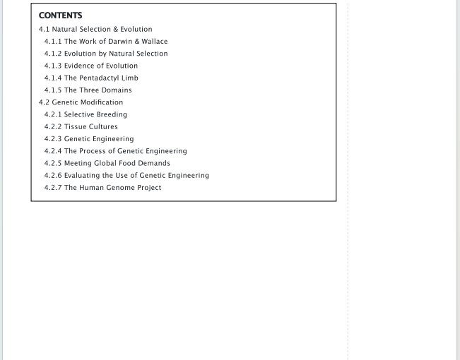 GCSE生物复习笔记下载《GCSE Biology Edexcel:Natural Selection & Genetic Modification》