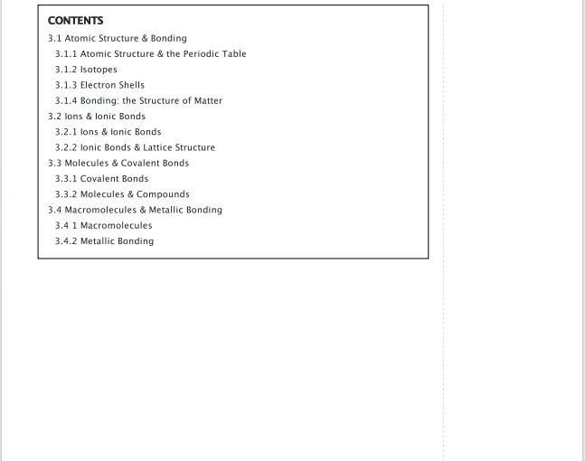 IGCSE化学复习笔记下载《IGCSE Chemistry CIE:Atoms, Elements & Compounds》