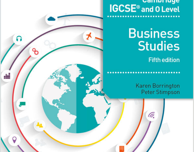 IGCSE商业教材下载《Cambridge IGCSE and O Level Business Studies 5th edition》